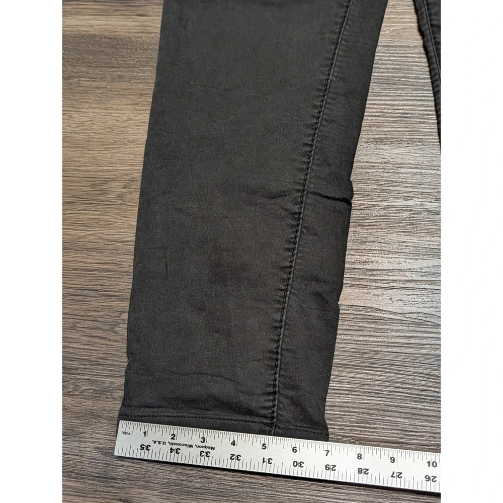 True Religion Geno Relaxed Slim Jeans Black Mens Size 29 Horseshoe Stitching
